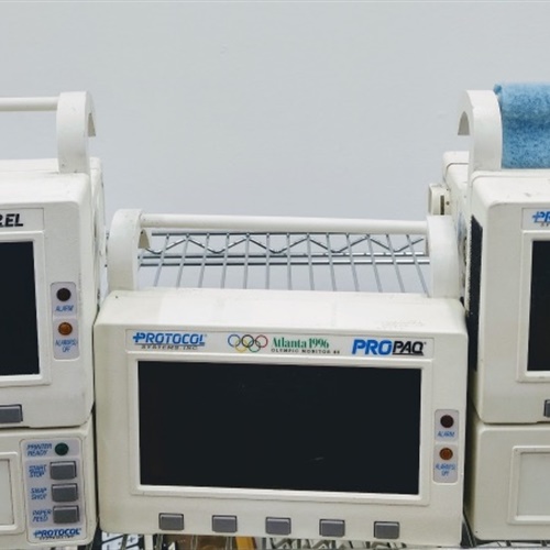 (Lot of 3) 2 Protocol Propaq 102EL & Propaq Monitors 