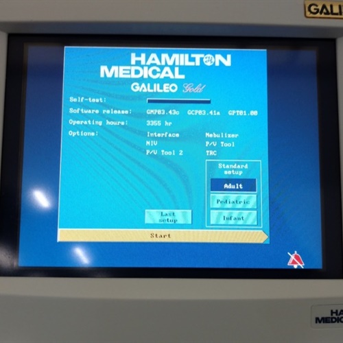 Hamilton Medical Galileo Ventilator