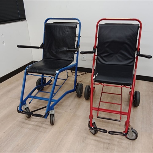 Lot of 2 Staxi Transport Chairs