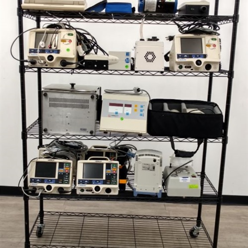 Lot of Equipment / LifePak Defibrillators 