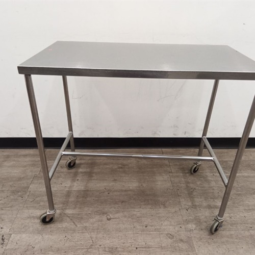 Rolling Stainless Steel Table | Auction 21363