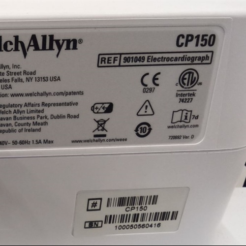 Welch Allyn CP150 ECG Machine