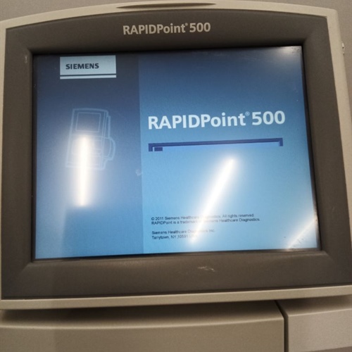 Siemens Rapid Point Blood Gas Analyzer