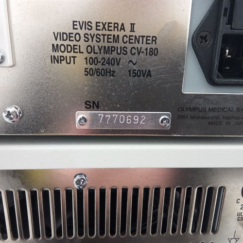 Olympus CV-180, CLV-180 Light Source Processor