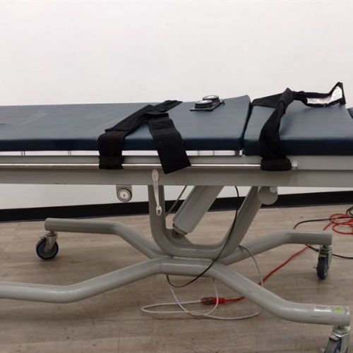 Rolling Adjustable Physical Therapy Table 