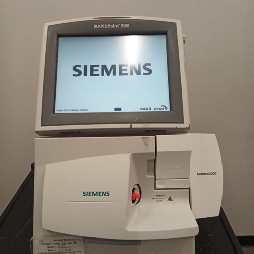 Siemens Rapid Point Blood Gas Analyzer