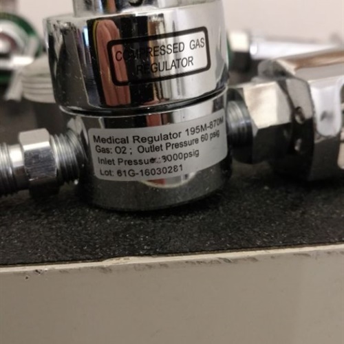 Lot of 6 - Gentec 195M-870M Compressed Gas Regulator