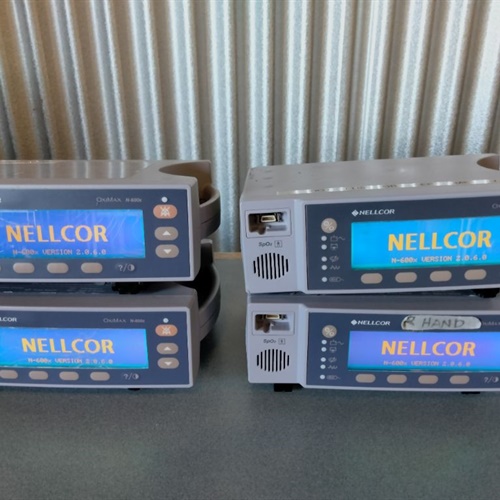 Lot of 4 Nellcor OxiMax N-600x