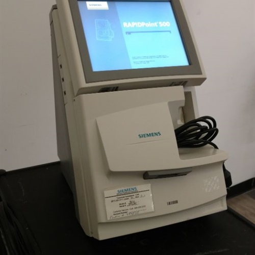 Siemens RapidPoint 500 Blood Gas Analysis System | Auction 11615