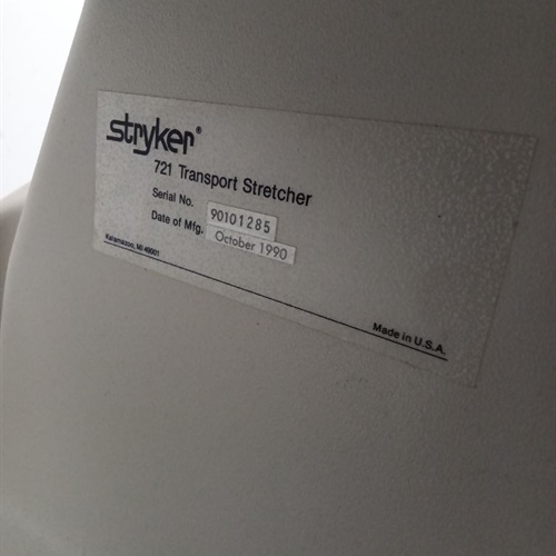 Stryker Advance Transport Stretcher 