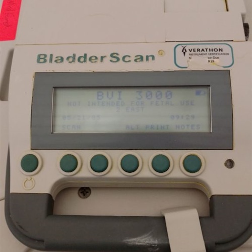 Verathon Diagnostic Ultrasound BladderScan BVI 3000 w/ Probe & Cart