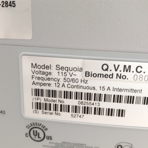 Siemens Acuson Sequoia C256 Ultrasound Machine w/ 4VIC Probe