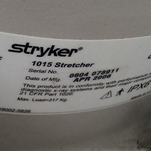 Stryker 1015 Stretcher