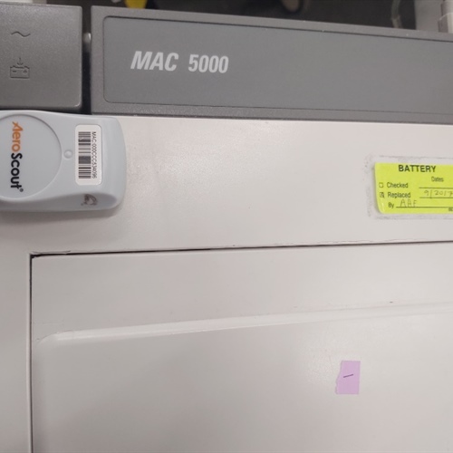 GE MAC 5000 w/ Cart 