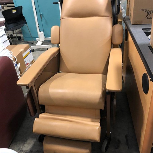 Lot of 3 Patient Recliner Chairs