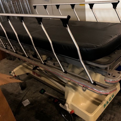 5 Assorted Hospital stretchers/ beds