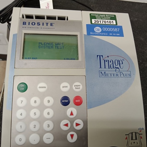 Biosite Triage Meter Plus
