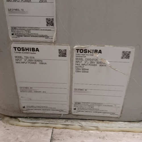 2014 Toshiba AQ32-S 64 Slice CT (Tube Replaced 2023!)