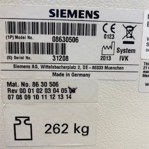 2013 Siemens Compact L Mobile C-arm