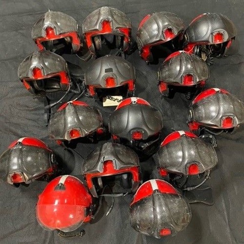Lot of 24 Alpha Eagle Flight Helmets
