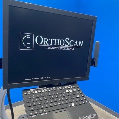 Lot of Two 2010 OrthoScan HD 1000 Mini C-arms