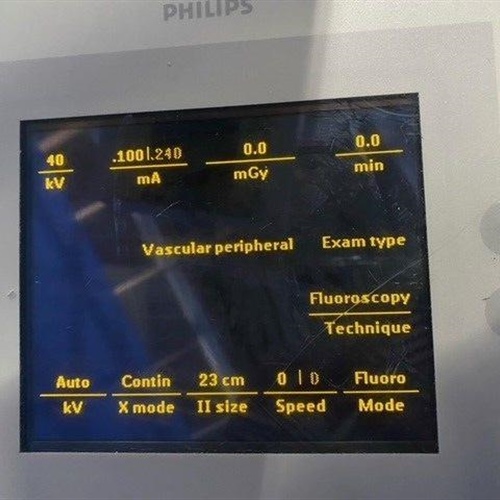 2005 Philips Pulsera - Vascular 9" Mobile C-arm