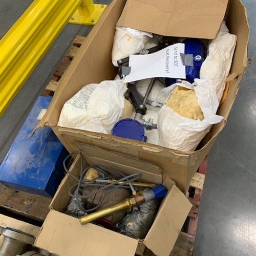 2 pallets of Water Valve Parts and testers