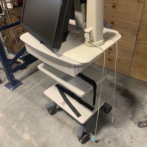 Rolling Cart with Monitor