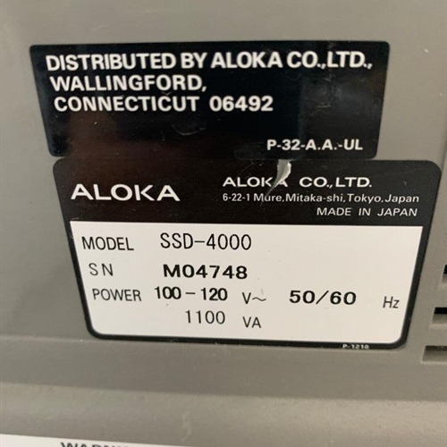 Aloka SSD-4000 Ultrasound