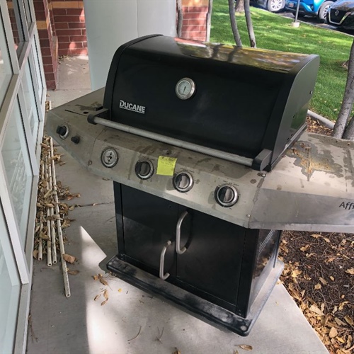 Ducane Affinity Gas Grill Auction 10450