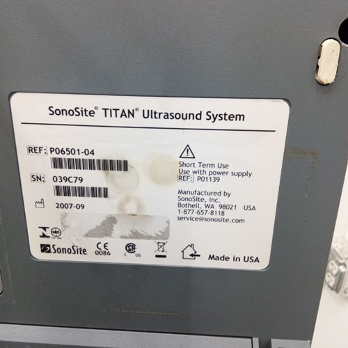 SonoSite Titan Ultrasound System