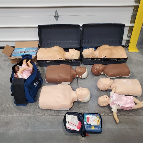 CPR Training equipment 