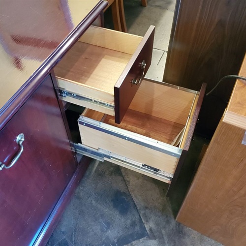 Large Desk with Credenza