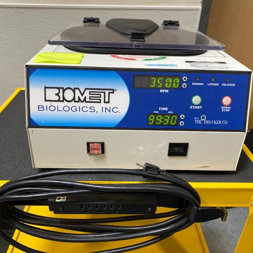 BioMet Biologics Centrifuge