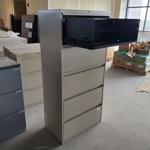 5-drawer lateral file cabinet