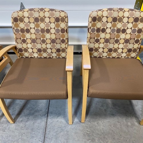 Set Of Four Lobby Chairs