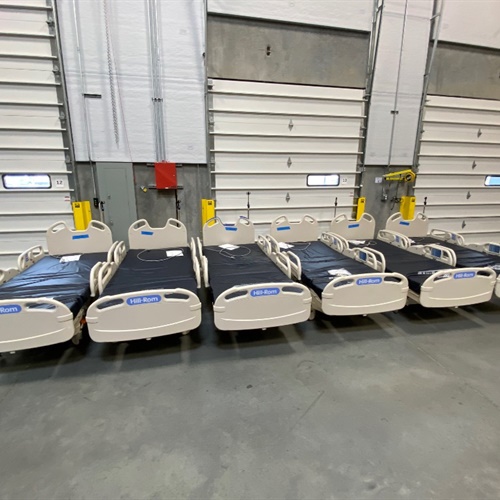 Lot of Six Hill-Rom VersaCare Beds
