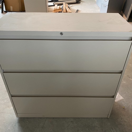 3-drawer lateral file cabinet 