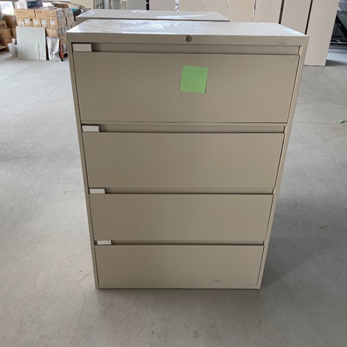4-drawer file cabinet 
