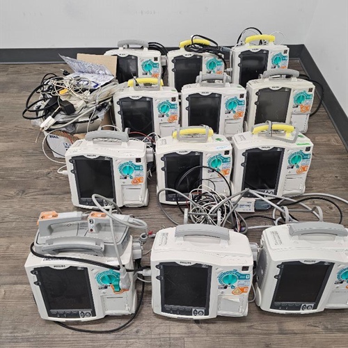 Philips Heartstart Mrx Defibrillators (lot of 12)