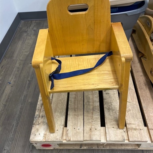 Assorted Small Wooden High Chairs