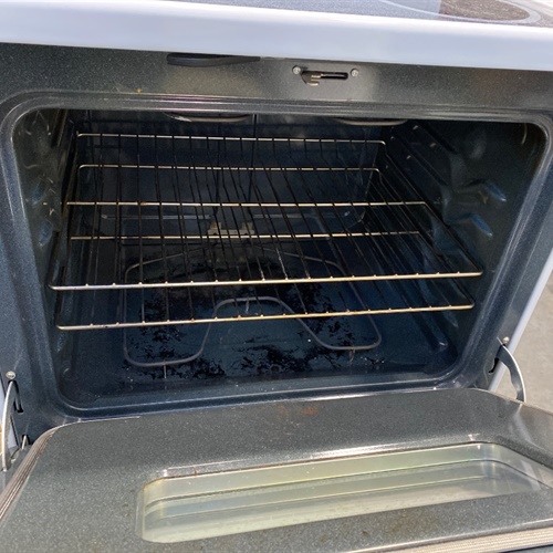 Hotpoint Oven and Range, glass top
