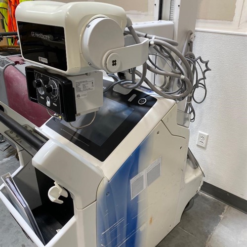 GE Brivo XR285AMX Mobile Radiographic X-Ray Unit