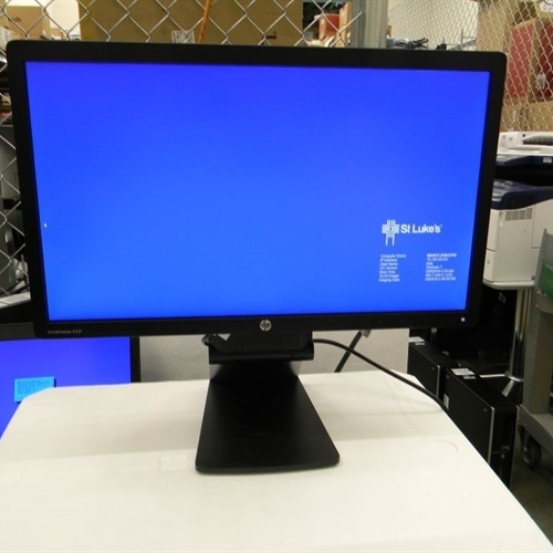 HP E221 Monitor with Cables 