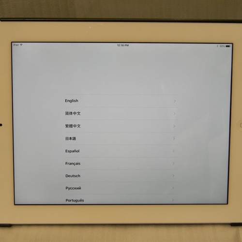 Apple iPad 4th Generation  16GB WI-FI - White