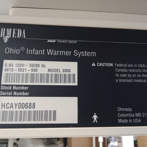 Ohmeda Ohio Infant Warmer System