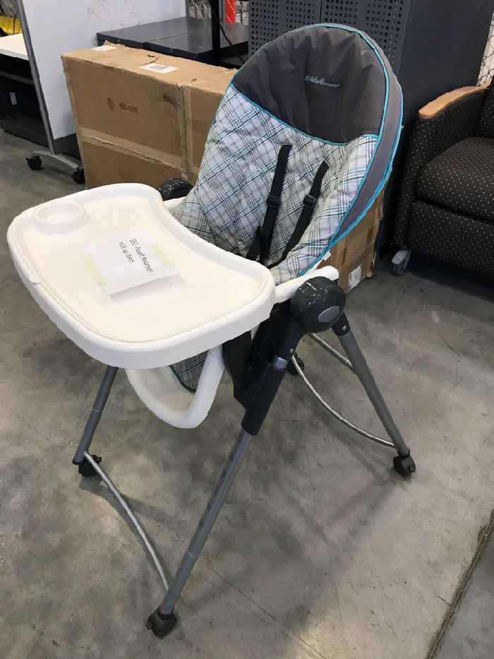 Eddie Bauer Rolling High Chair Auction 2001