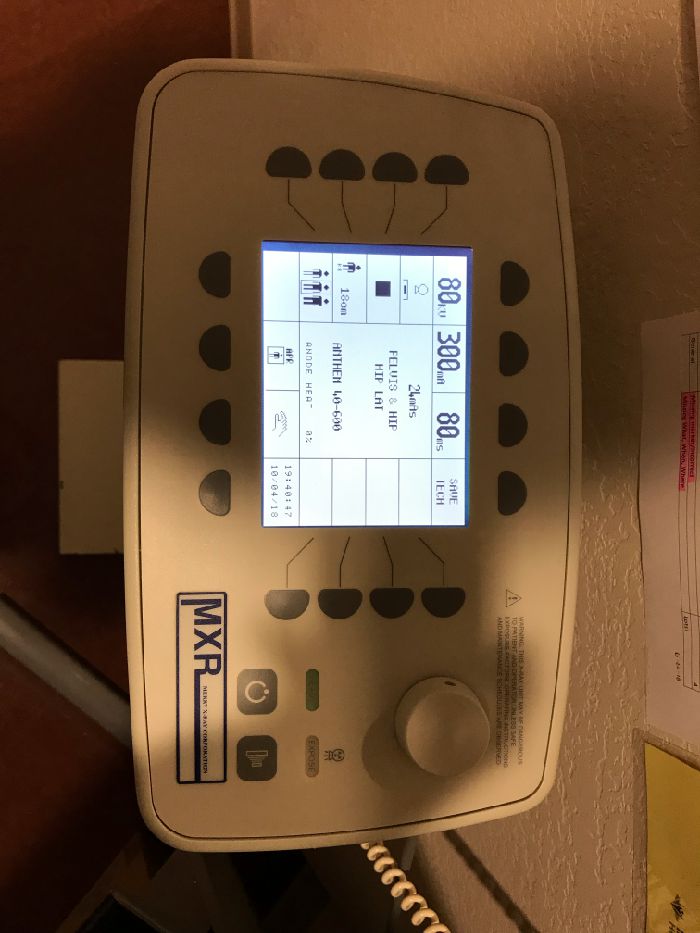 Del Medical XRay unit and Konica Regius 110 CR Reader Auction 1517