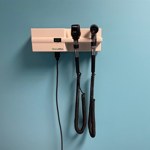 Otoscope and Ophthalmoscope Wall Unit 