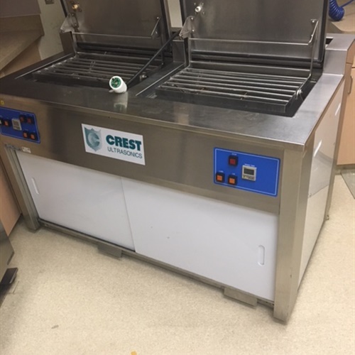 Steris Century V120 Sterilizers and Crest Ultrasonic Washer